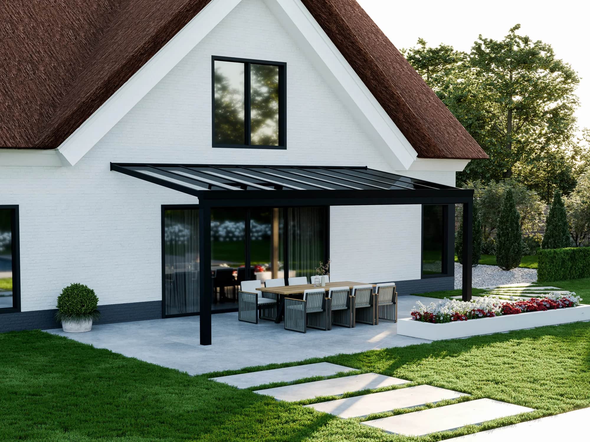 Terrassenüberdachung Giallo Plus