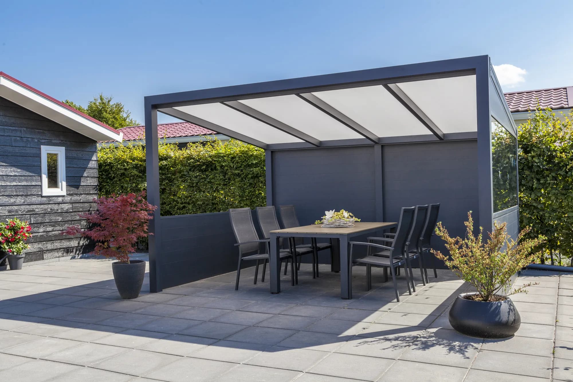 Freistehende Terrassenüberdachung Ribolla thumbnail 5