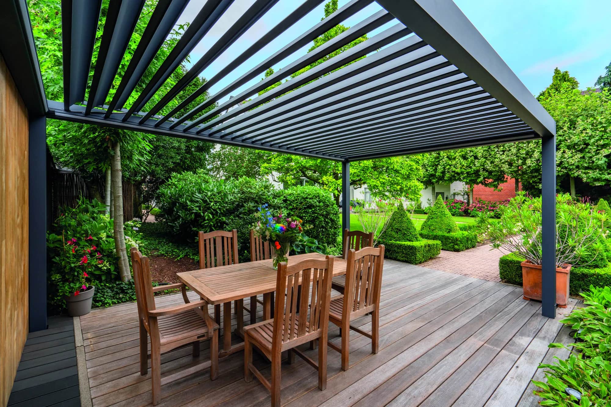 Pinela Aluminium-Lamellendach